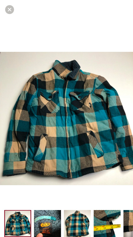 Nike 6.0 Plaid Youth Jacket XL in Kids & Youth in Guelph