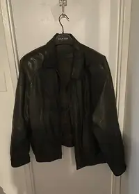 Leather Motorcycle Jacket (mens-XL)