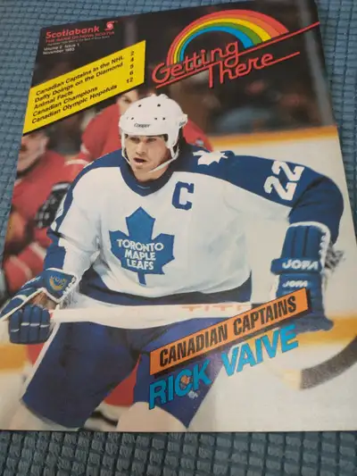 November 1983 Scotiabank Getting There, Rick Vaive, View more