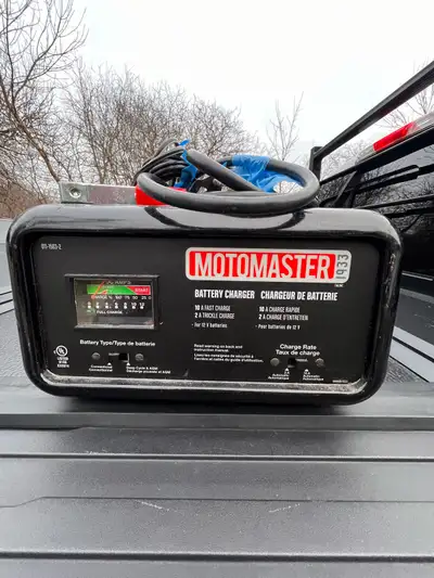 MotoMaster Battery Charger, View more