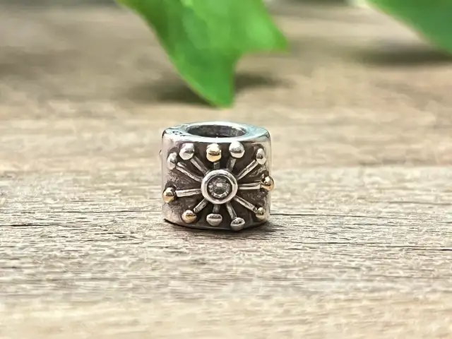 Authentic Pandora Two Tone Charms63672015740931124