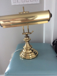 Gorgeous Solid Brass Piano/ Desk Lamp