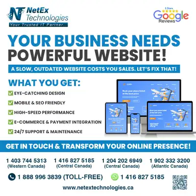 Is Your Website Holding Your Business Back? A slow, outdated website can cost you valuable customers...