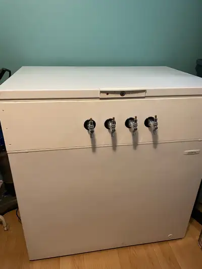 chest freezer beer fridge, View more