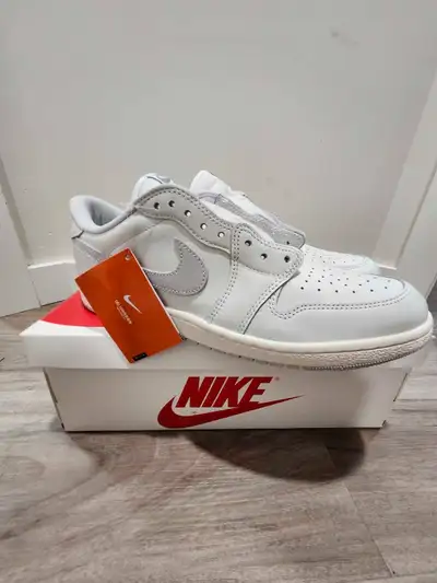 JORDAN 1 RETRO LOW '85 NEUTRAL GREY US MENS SIZE 12 BRAND NEW/NEVER WORN SELLING DUE TO TOO BIG & CO...
