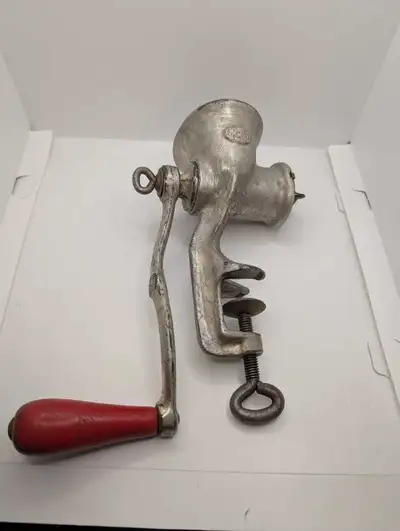 Spong National 25 meat grinder, made in England., View more