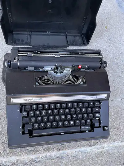 Vintage Brother Typewriter Cassette Correct-O- Riter II — AS IS, View more