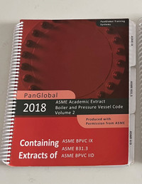ASME Academic Extract Boiler and Pressure Vessel Code 2018