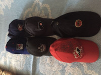 BARELY USED New Era Baseball Hockey Caps hats- $40 total for all