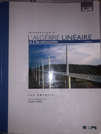 Introduction à l’algèbre linéaire et ses application 3e édition 