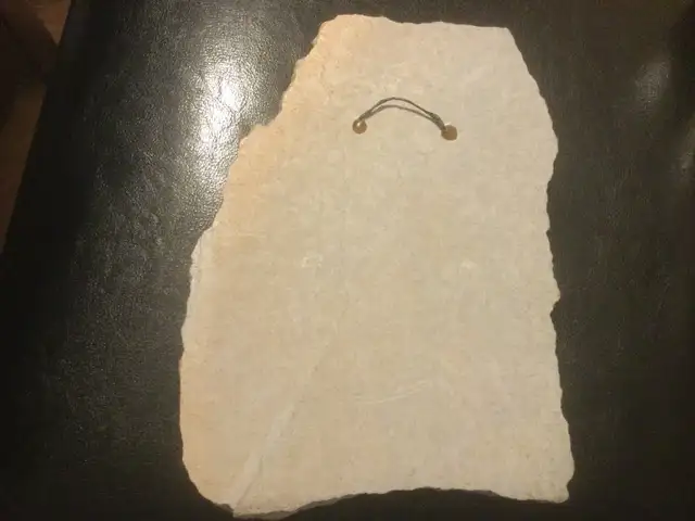 Inuit Stone Art Wall Hanging, signed in Arts & Collectibles in Ottawa - Image 4