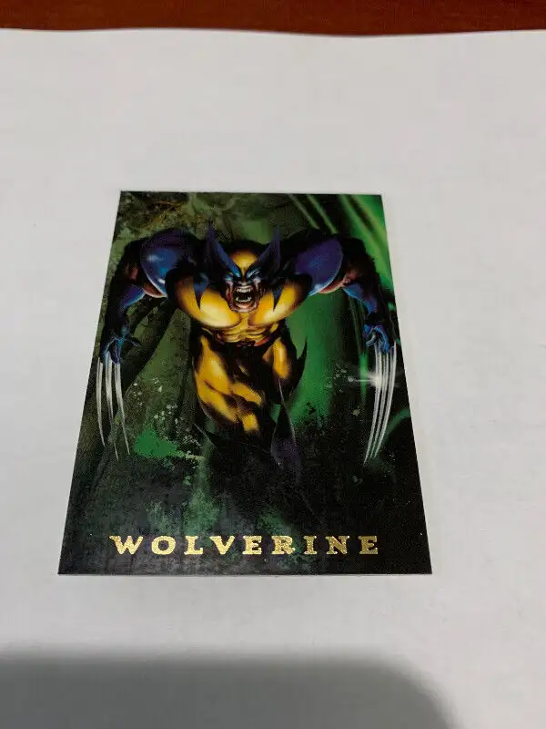 WOLVERINE 1994 Fleer Flair Marvel POWER BLAST FOIL #8 OF 18 NM in Arts & Collectibles in Longueuil / South Shore - Image 3