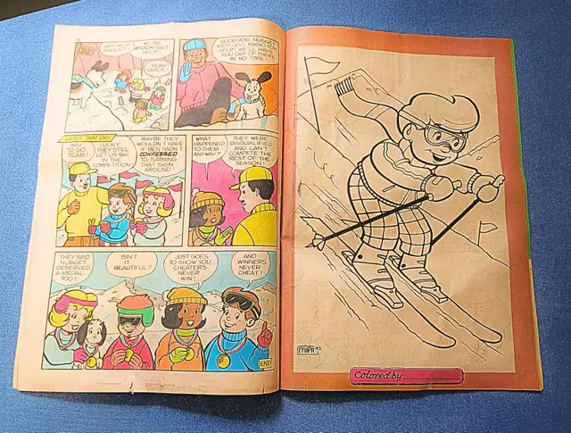 Vintage Adventures of Big Boy Comic #422 Winter 1992 Restaurant in Arts & Collectibles in Grand Bend - Image 4