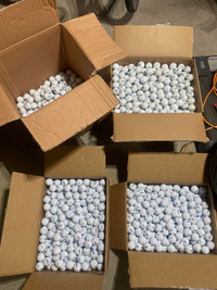 Unused Strata Range Golf Balls - 75 cents per ball