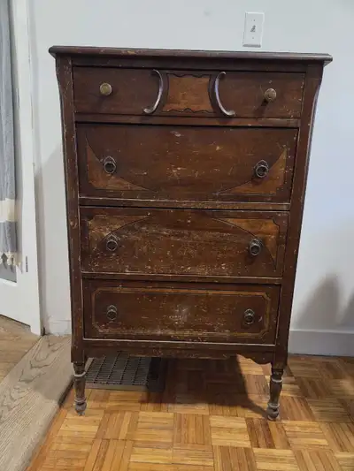 Vintage Simpson Furniture Walnut Dresser, View more