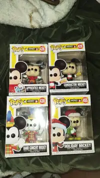 Mickey Mouse Pop Figures (Set of 4)