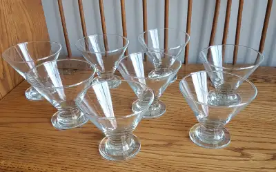 GLASS DESSERT BOWLS (set of  8), View more
