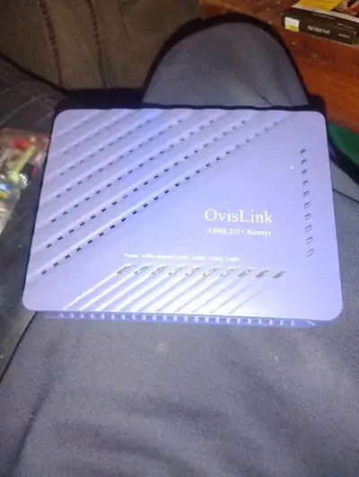 Get your home network connected with this reliable OvisLink ADSL2/2+ Router, model OV504R6. This is...