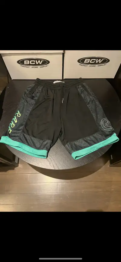 Pink dolphin basketball shorts men’s medium fit like large , View more