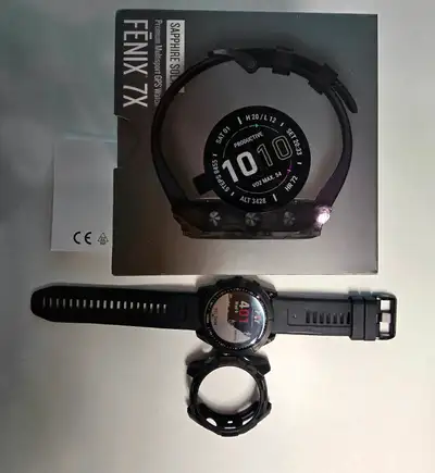 Garmin Fenix 7X Sapph Solar 51mm – Titanium - LCD + Cover+ Cable, View more