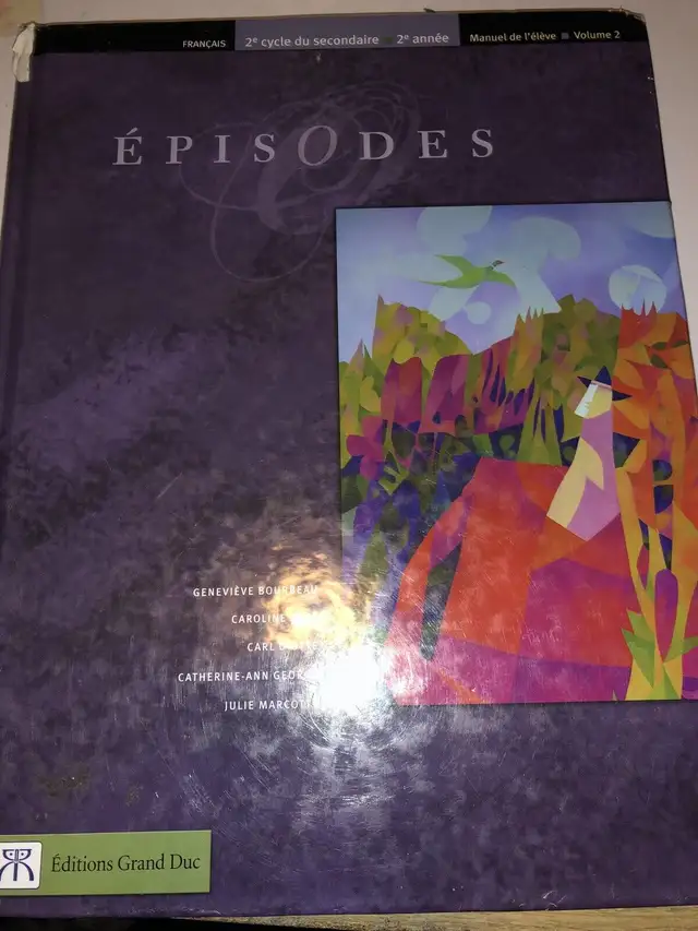 Episodes 2e cycle du secondaire 2e année (V2) in Textbooks in City of Montréal - Image 2