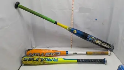 7 more METAL / ALUMINUM BASEBALL BATS, View more