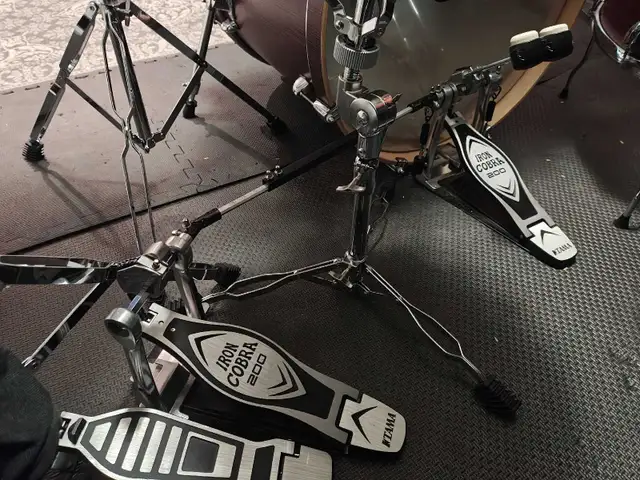 4 Piece Mapex Drumset with Zildjian Cymbals in Drums & Percussion in Barrie - Image 7