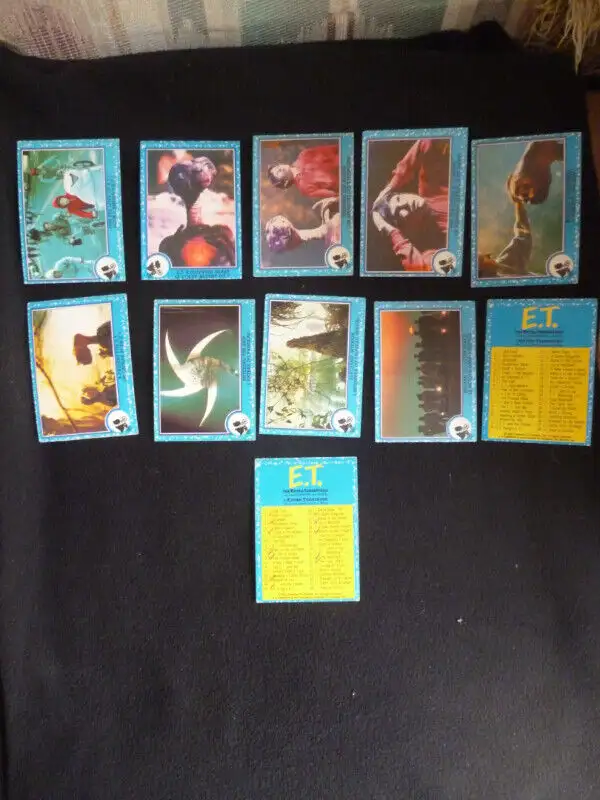 ET The Extra-Terrestrial card lot x 51 1982 Topps in Arts & Collectibles in Peterborough - Image 5