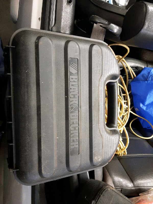 Black & Decker carry case in good shape in Other in Trenton