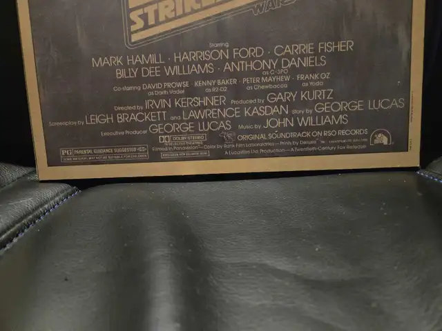 Rare Original 1981 Star Wars Movie Poster in Arts & Collectibles in Kitchener / Waterloo - Image 3