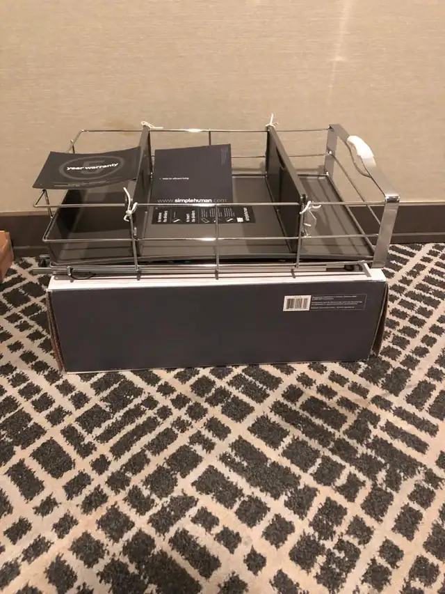 simplehuman 14 inch Pull-Out Kitchen Cabinet Organizer, Heavy-Ga559281051870187529