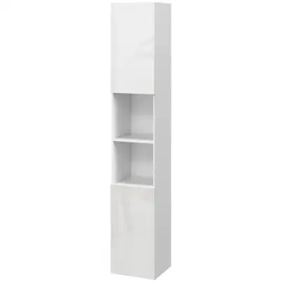 11.8" x 11.8" x 71.5", Tall Bathroom Cabinet, White Color, View more
