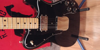 Vintage 1976 Black Fender Telecaster Custom Original Owner