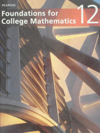 Foundations for College Mathematics 12 9780321493675