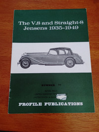 The V8 and STRAIGHT 8 JENSENS 1935 1949