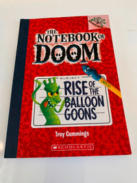 The Notebook of Doom books by Troy Cummings