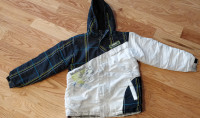 Boy's Winter Coat with Hood - Size 10-12