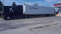 1993 Freightliner truck trailer combo