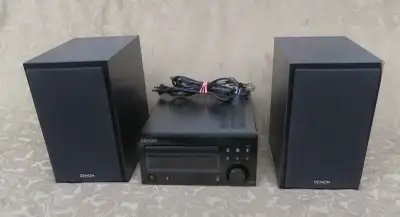 DENON RCD-M41 & 2 SC-41 SPEAKERS HOME AUDIO HIFI SYSTEM MINT, View more
