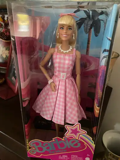 Still sealed in box . Collectable The Barbie doll Is Margot Robbie as Barbie.