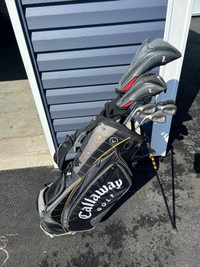 Left Handed Golf Clubs With Bag 