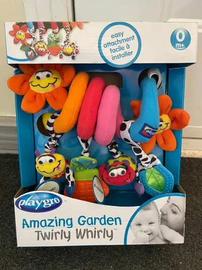 NEW!!! Stroller Toy- Amazing Garden Twirly Whirly, View more