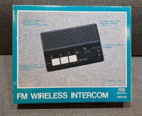 FM Intercom sans fil/wireless. Vintage