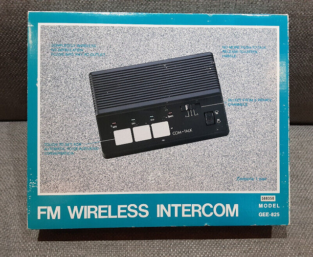 FM Intercom sans fil/wireless. Vintage dans Autre  à Ville de Montréal