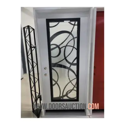 Steel Single Door  36"  With Full Glass, View more