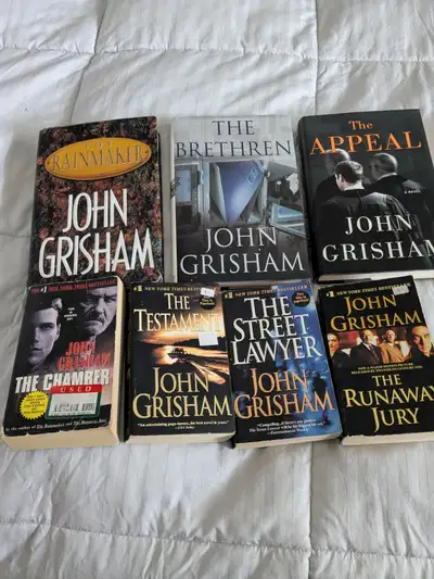 John Grisham Book Lot, View more