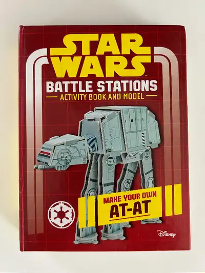 Star Wars Battle Stations Activity Book & AT-AT Model Kit, View more