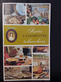 LAURA SECORD....... RECETTES CANADIENNES  1977