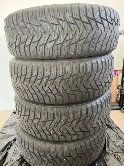 -Selling winter tires w/ rims. Open to offers. -Tires only used for one winter season. Tread is in g...