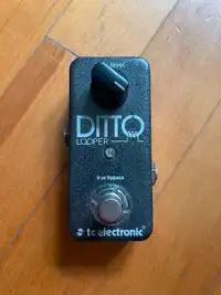 TC Electronic Ditto Looper guitar pedal